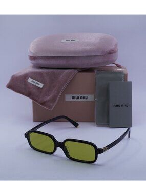 Exclusive Sale! Miu Miu MU11ZSF 16K07O Sunglasses – Women’s Rectangle Designer